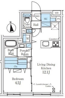 3階の間取り図