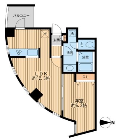 5階の間取り図