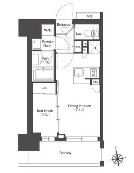 5階の間取り図