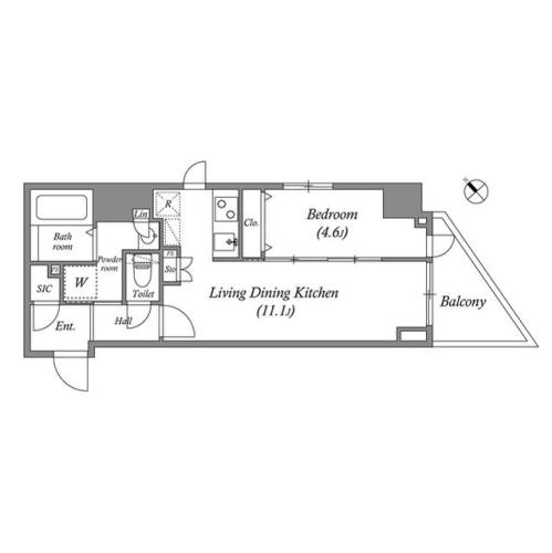 3階の間取り図