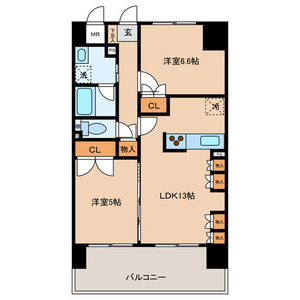 11階の間取り図