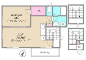 3階の間取り図