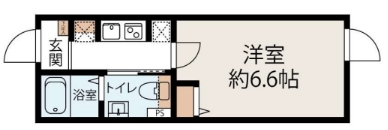 2階の間取り図