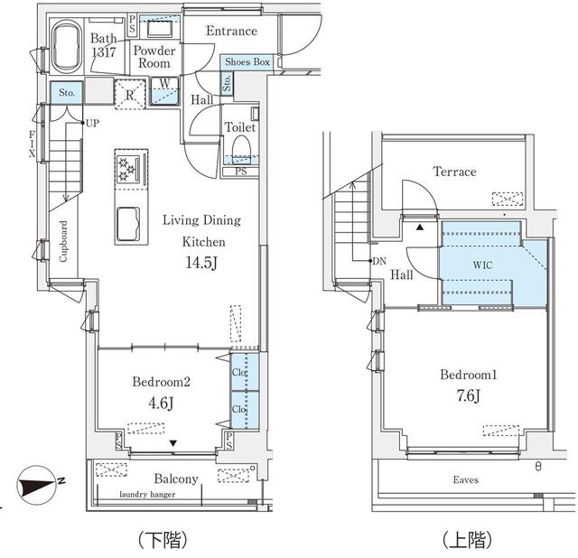 5階の間取り図