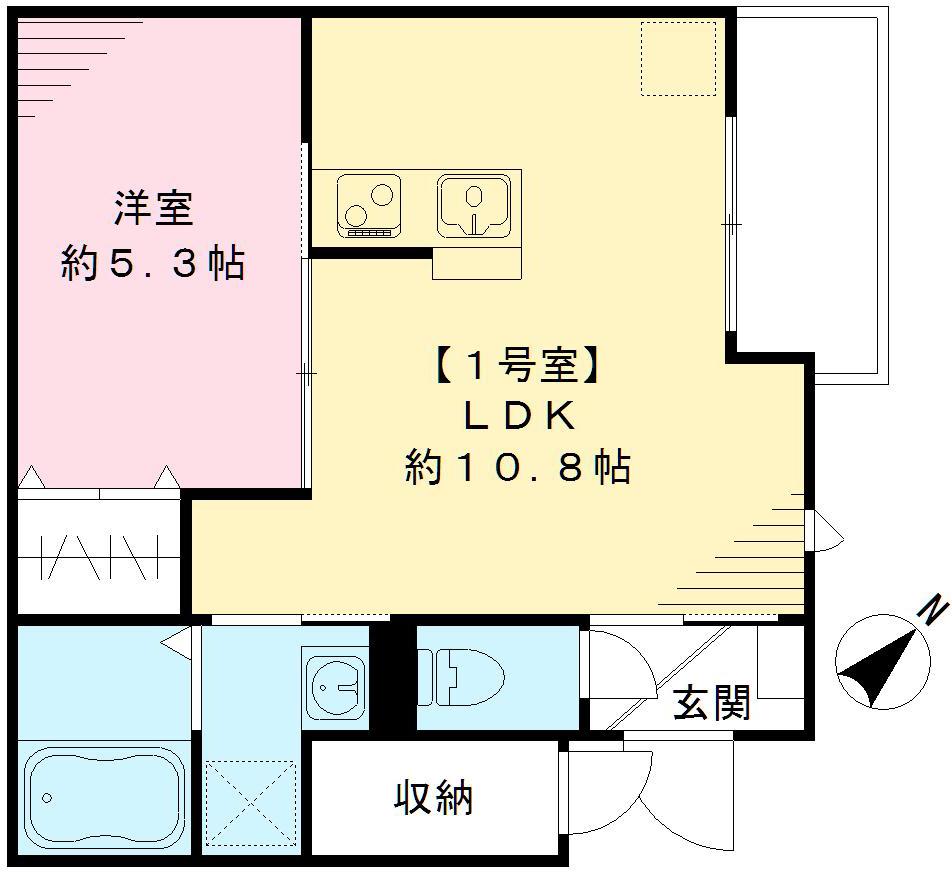 3階の間取り図