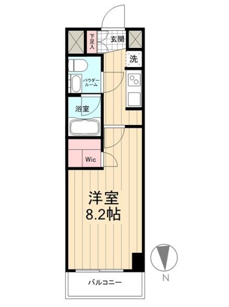 5階の間取り図