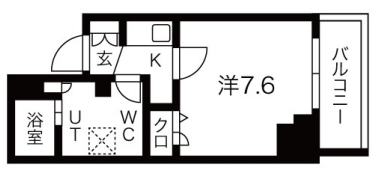 3階の間取り図