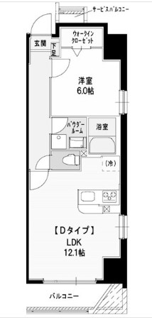 2階の間取り図