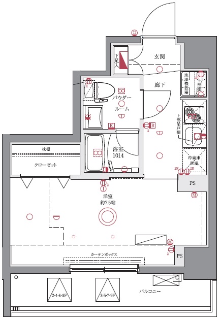 ※同タイプ別号室