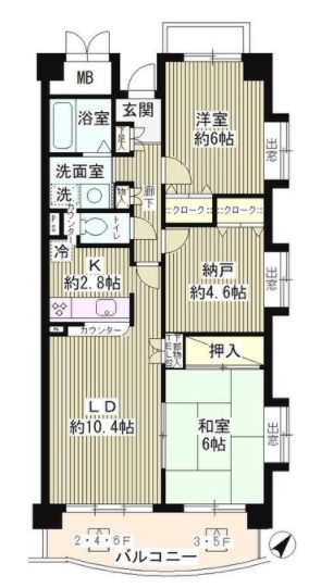 使いやすい間取り♪