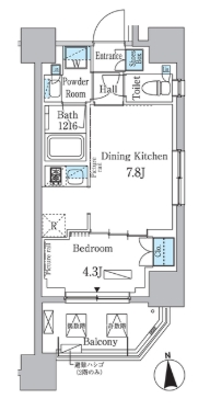 角部屋で使いやすい間取り♪