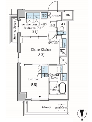 使いやすい間取り☆