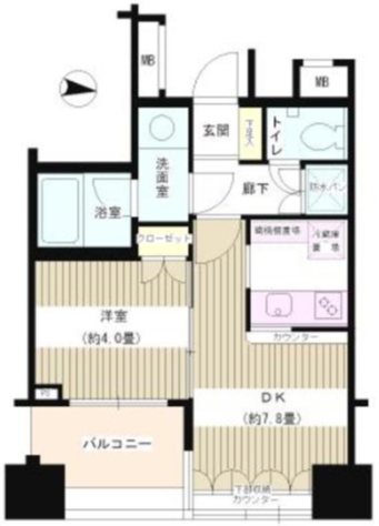 13階の間取り図