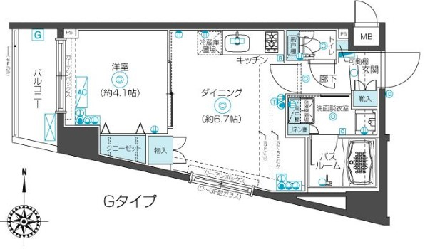 使いやすい間取り♪