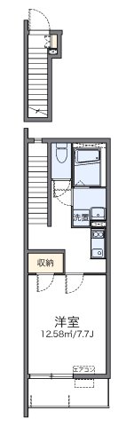 ☆使いやすい間取り☆代表的な間取のため実際の間取とは異なる場合があります
