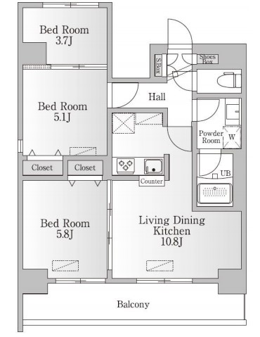 ☆使いやすい間取り☆