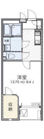 代表的な間取のため実際の間取とは異なる場合があります