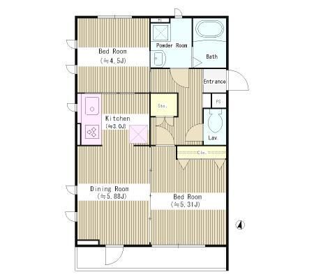 ☆角部屋です☆