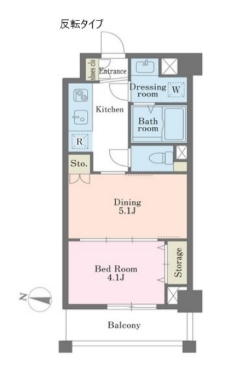 ☆使いやすい間取り☆ ※反転タイプ※