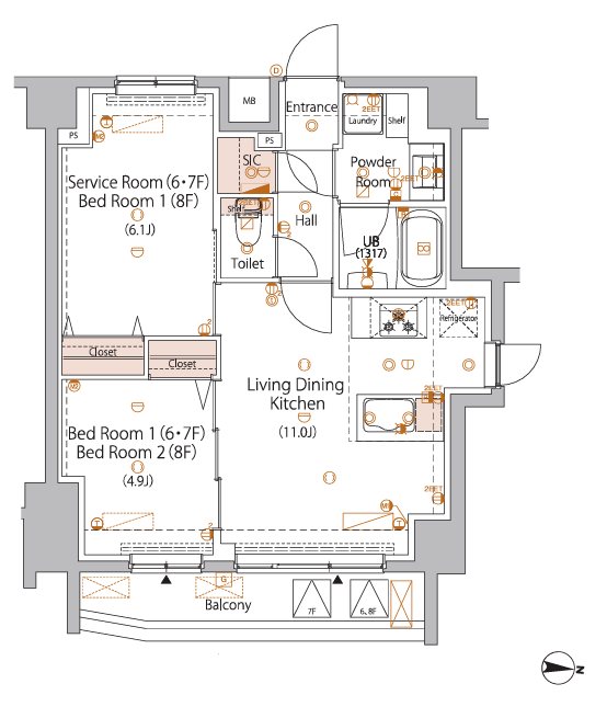 ☆使いやすい間取り☆