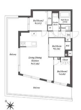 ☆使いやすい間取り☆