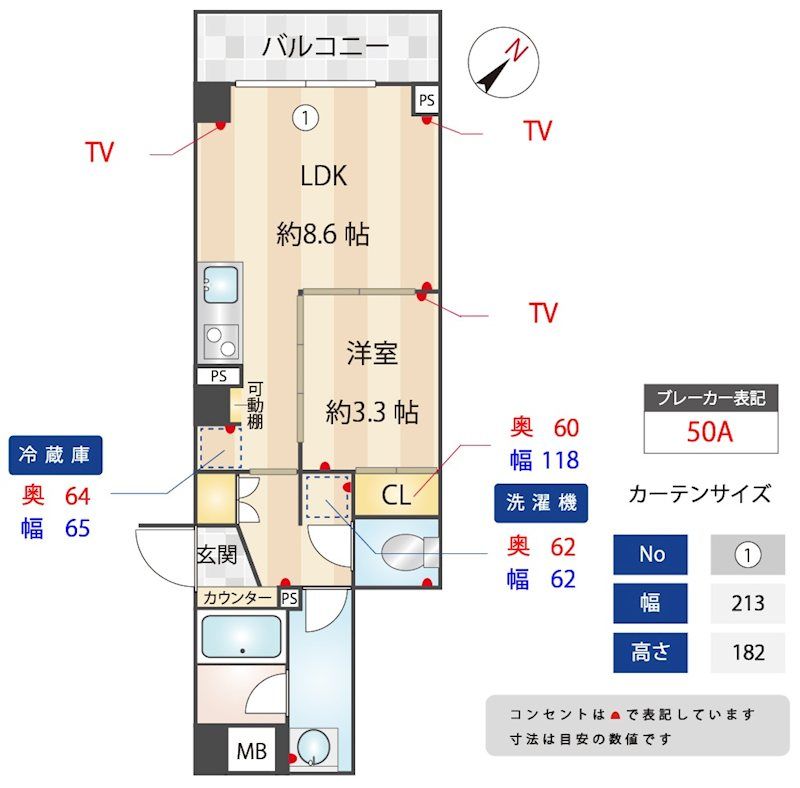 ☆使いやすい間取り☆