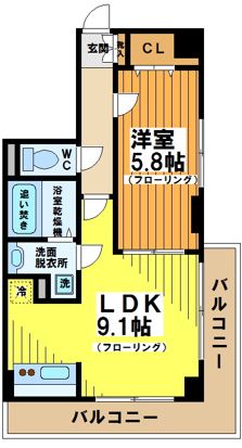 使いやすい間取り♪