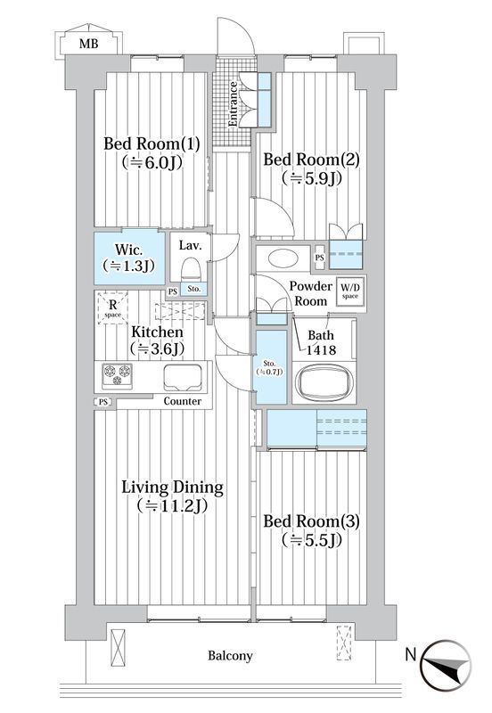 ☆使いやすい間取り☆