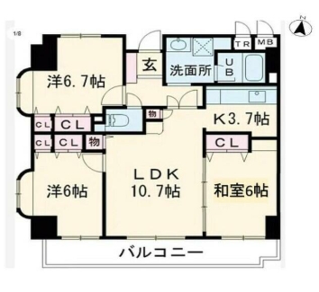 ☆使いやすい間取り☆