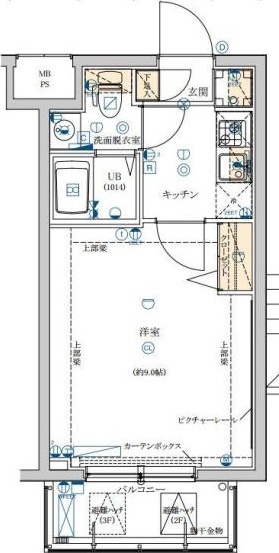3階の間取り図