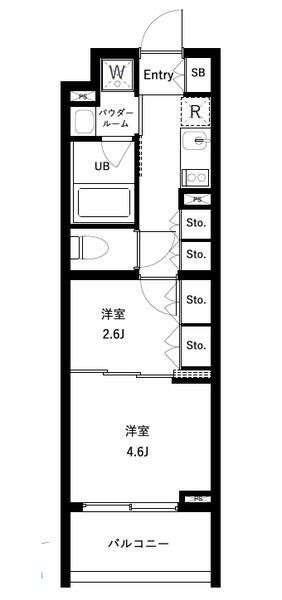 3階の間取り図