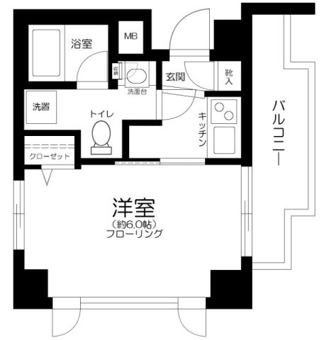 2階の間取り図