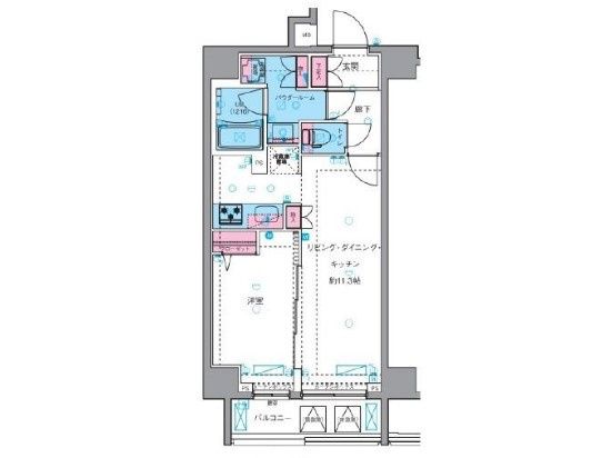 10階の間取り図