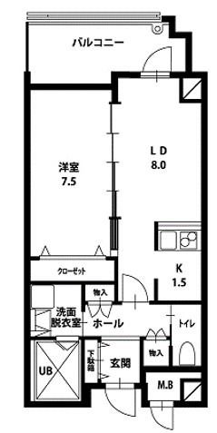 ☆広々1LDK☆
