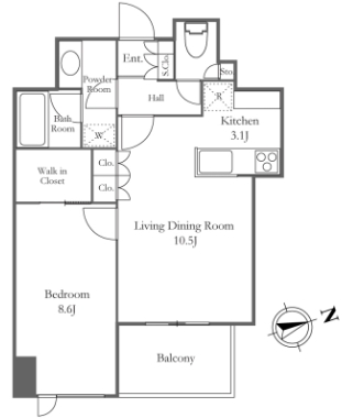 20階の間取り図