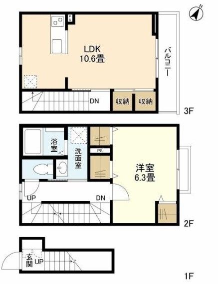 使いやすい間取りです♪