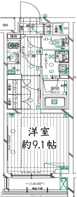 ☆使いやすい間取り☆※反転タイプ