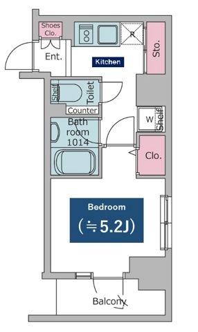 10階の間取り図