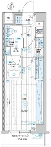 2階の間取り図