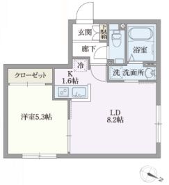 2階の間取り図