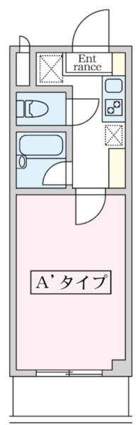 4階の間取り図