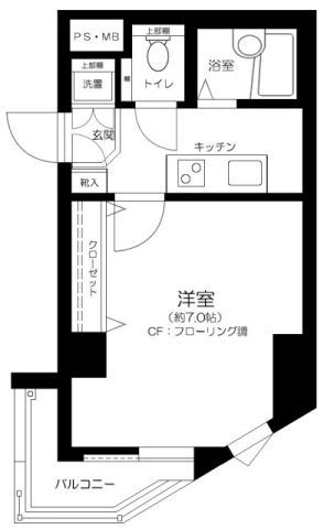 9階の間取り図