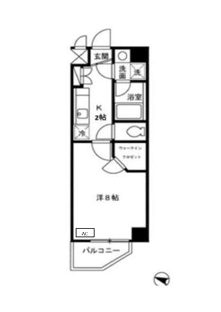 7階の間取り図
