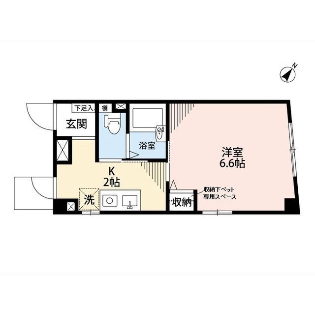 5階の間取り図