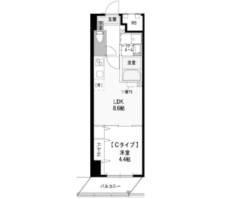 5階の間取り図