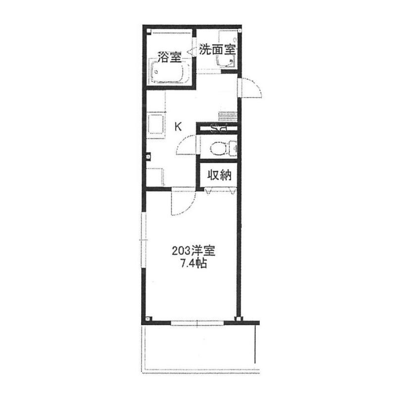 2階の間取り図