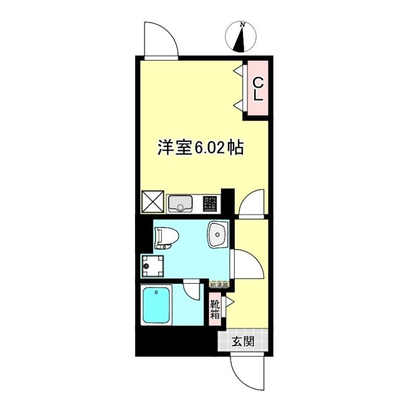 2階の間取り図