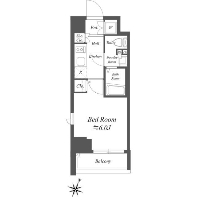 7階の間取り図
