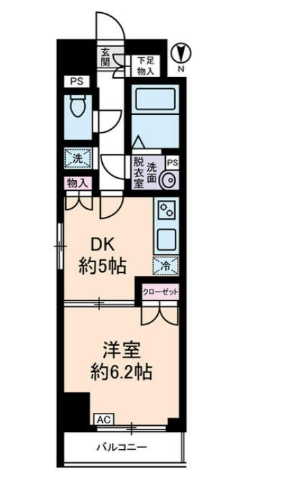 7階の間取り図
