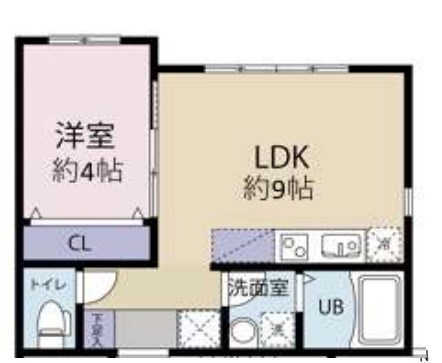 1階の間取り図